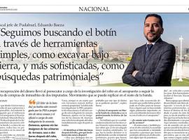 Fiscal Jefe Eduardo Baeza, Fiscalía Local Maipú, caso robo al aeropuerto de Santiago.