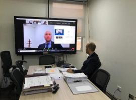 La audiencia de formalización se realizó mediante sistema de videoconferencia.