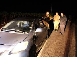El vehículo involucrado fue interceptado por Carabineros a varios metros del atropello.