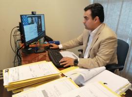 La audiencia de Juicio Oral fue asumida por el fiscal Renán Gallardo Angel.