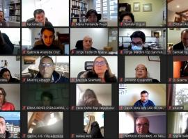 Reunión bilateral de coordinación vía zoom.