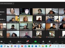 Capacitación vía zoom por la implementación de la Ley 21.057.
