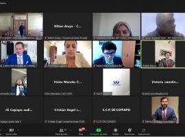 La audiencia se realizó vía zoom.