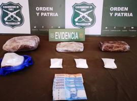La droga fue adquirida en la ciudad de Calama.