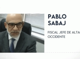Pablo Sabaj, Fiscal Jefe Alta Complejidad Occidente.