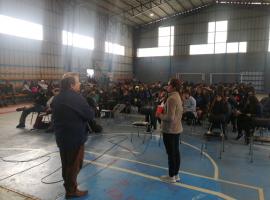 El fiscal Jorge Hernández fue el encargado de realizar la actividad.
