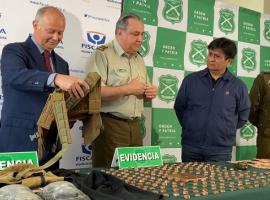 Fiscal Jefe de Antofagasta, Cristian Aguilar Araneda, dirige la investigación del caso con apoyo equipo OS-9 Carabineros.