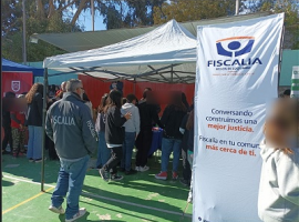 Fiscal y Analista Criminal se reunieron con niños, niñas y adolescentes.