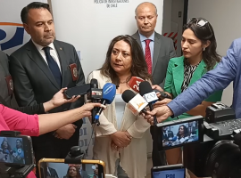La fiscal Ana María Escobar.