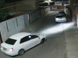 Los imputados usaban un Toyota blanco en sus desplazamientos.