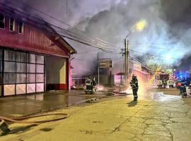 Se fijó un plazo de 100 días para el término de la investigación de este incendio que generó importantes pérdidas patrimoniales. 