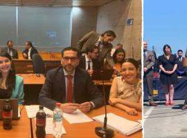 Eduardo Baeza, Fiscal Jefe FL Pudahuel y su equipo. Fiscal Regional Occidente junto al Fiscal Nacional, Ángel Valencia.