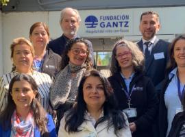 Equipo de la Fiscalía Regional Occidente y de la Fiscalía de Pudahuel visitó las dependencias de la Fundación Gantz.