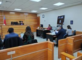 La audiencia estuvo a cargo del fiscal de Iquique Julio Sánchez.