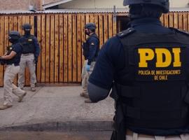 La PDI y la Fiscalía coordinaron acciones de investigación del hecho.