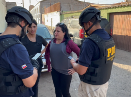 La Fiscal jefa de Arica, Trinidad Steinert, encabezó la investigación que terminó con cinco detenidos.