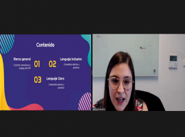 Alejandra Brito de la Unidad de Coordinación y Planificación Estratégica