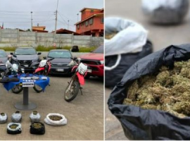 La Fiscalía junto con las policías incautaron drogas y armas. Fiscal proyectó trabajo persecutor para el 2023.