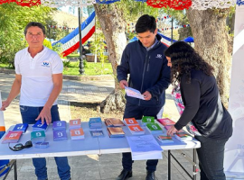La Fiscalía de Combarbalá participó de una actividad de interacción comunitaria.