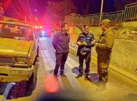 Hasta el lugar del accidente llegó el fiscal Nicolás Meléndez.