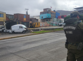 El accidente se registró la mañana del miércoles.