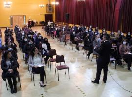 Charla comunidad educativa municipal