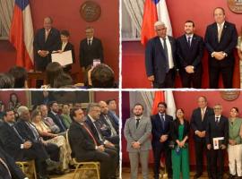 Ceremonia de promulgación de la reforma constitucional que crea la Fiscalía Supraterritorial del Ministerio Público.
