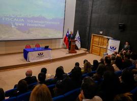 El Fiscal Nacional, Ángel Valencia, estuvo presente en la ceremonia inaugural. 