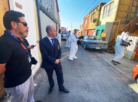 La Fiscalía de Arica trabajó el sitio del suceso junto a la Brigada de Homicidios de la PDI.
