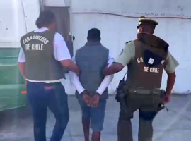 El imputado fue detenido por Carabineros.