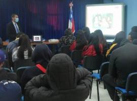La comunidad escolar conoció la ley de responsabilidad penal y qué conductas pueden ser sancionadas.