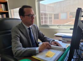 La audiencia de formalización fue asumida por el fiscal Ariel Guzmán.