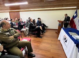 Al conversatorio asistieron autoridades regionales, policías y fiscales. 