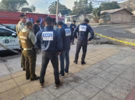 El fiscal Luis Miranda y el Equipo ECOH se constituyeron en el lugar.