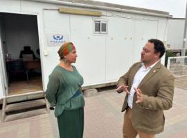 El Fiscal Regional Mario Carrera le explicó a la jueza de Familia, Renée Portilla, el funcionamiento de la Fiscalía Fronteriza.