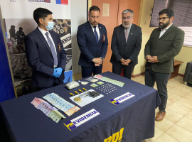 La PDI y la Fiscalía realizaron este trabajo antidrogas.