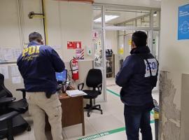 La PDI y el equipo ECOH trabajan en esta investigación.