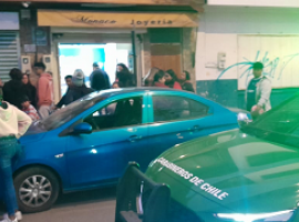 El hecho ocurrió cerca de las 18 horas.