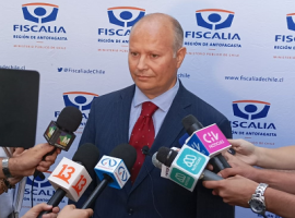 El fiscal Cristian Aguilar Aranela dirige la investigación de Fibra.