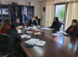 Parte de sus actividades contempló la reunión con personal de la Unidad de Víctimas de la Fiscalía Regional.