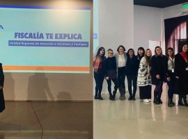 Equipo Uravit junto a representantes de los organismos presentes en el 84° Consejo de Seguridad Pública.