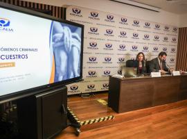Punto de prensa del lanzamiento del Informe de Secuestros