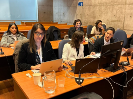 Audiencia en el Séptimo Juzgado del Crimen de Santiago