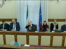 Fiscal Nacional, Ángel Valencia, expuso en el Parlamento Italiano sobre crimen organizado transnacional 