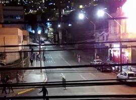 Incendio con resultado de muerte en Valparaíso.