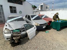 punto de prensa en Carabineros