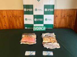 Incautación de droga en carretera