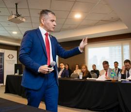 Fiscal Juan Castro Bekios en foro internacional: “Debemos evitar que el Corredor Bioceánico se transforme en una autopista para el delito”