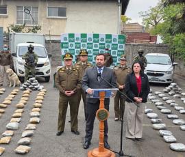 Diego de Almagro: Fiscalía y Carabineros desbaratan  red criminal dedicada al tráfico de 270 kilos de marihuana