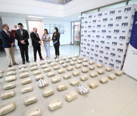 Caldera: Fiscalía y PDI incautan más de 80 kilos de marihuana